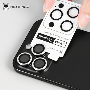 Tempered Glass điện thoại di động máy ảnh ống kính bảo vệ phim cho iPhone 16 15 14 13 12 11 Pro Max Máy ảnh 9H ống kính bảo vệ - Product Image 2