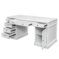 Mobili per Ufficio di Alta Gamma, Design Moderno Unico, Scrivania Direzionale in Legno, Tavolo per Computer