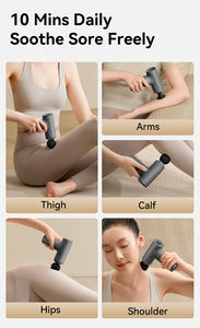Taschengroße <span class=keywords><strong>Mini</strong></span>-Faszienmassagepistole für Tiefengewebe-Muskelentspannung, kompakte Reise-Massagepistole als Bürogeschenk - Product Image 6