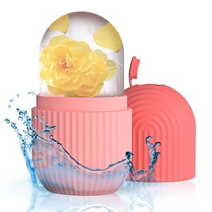 Moule à glace en silicone de qualité alimentaire avec logo personnalisé, rouleaux de glace pour le visage, rouleau de glace pour les yeux, le cou, les outils de soin de la peau, moule réutilisable - Product Image 1