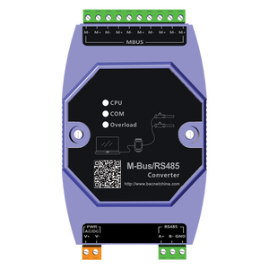 Concentrador Milesgo MBUS Conversível de MBUS para RS485 DC/AC 24V Produto de Telecomunicações - Product Image 1