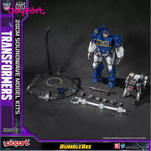 Figura de Acción Coleccionable Oficial de Yolopark Soundwave Amk Pro, de Metal Fundido a Presión, 20 <span class=keywords><strong>cm</strong></span>, Pre-Ensamblada - Product Image 2