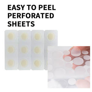 Parches de cicatriz de acné hidrocoloide etiqueta privada personalizada OEM parche de acné en forma de corazón de gato Microdart - Product Image 4