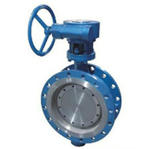 <strong>150mm</strong> High Performance Double Offset Stainless Steel Worm Flange <strong>Butterfly</strong> <strong>Valve</strong>