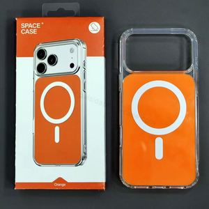 Funda Magnética Transparente de Acrílico para Teléfono Móvil, Diseño Creativo y Original para iPhone 17 Pro Max 17Air, Protección Anticaídas - Product Image 3