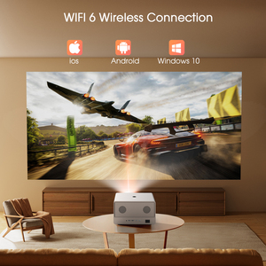 Cre U1 Chuyên Nghiệp Bass Rạp Hát Tại Nhà Mini Xách Tay LED Máy Chiếu Android 12 Thông Minh 800 ANSI 3D <span class=keywords><strong>2025</strong></span> Chúng Tôi Mới - Product Image 2