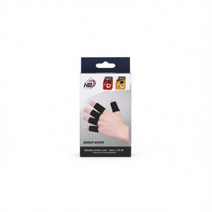Protecteur de doigts HB Sport noir, 10 pièces, pour l'entraînement aux arts martiaux - Product Image 1