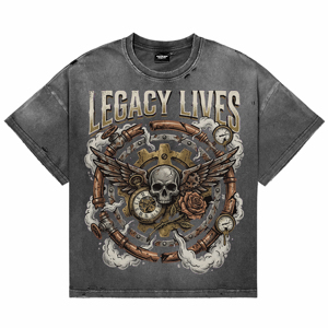 T-shirts pour hommes de qualité supérieure, vintage, effet délavé, respirants, personnalisés, impression DTG punk, décontractés, manches courtes, vente en gros - Product Image 1