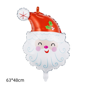 Globo de Aluminio de Santa Claus Patinando, Decoración Navideña para Fiestas, MERRYCHRISTMAS - Product Image 5