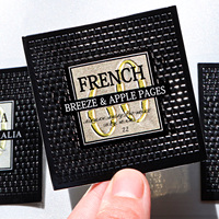 Autocollants en vinyle de luxe de haute qualité personnalisés, imperméables, avec feuille d'or, adhésif puissant pour l'emballage de parfums, de dentifrice et de produits de soin de la peau