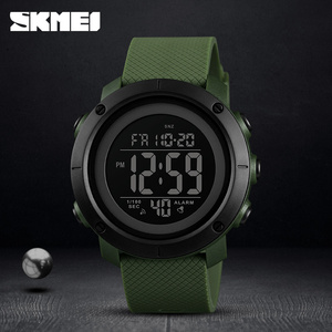 <span class=keywords><strong>Skmei</strong></span> <span class=keywords><strong>1426</strong></span> Montre Digitale de Sport Noire pour Homme Étanche 50 Mètres Style Tendance Multifonction - Product Image 5
