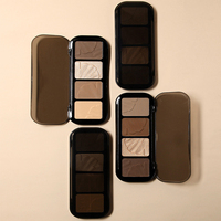 Palette de maquillage OEM ODM : Fard à joues mat, contour et illuminateur – Vente en gros d'usine de poudre compacte pour le contouring et l'illumination du visage