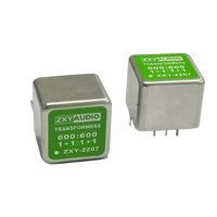 ZXY2207 600:600 1 + 1:1 + 1/10K:10K/600:600 amplificateur de transformateur Audio Permalloy balance de vache