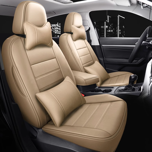 Accessori Auto <span class=keywords><strong>Coprisedili</strong></span> Universali di Lusso in Pelle Integrale Misura Comune per <span class=keywords><strong>Peugeot</strong></span> 207 307 308 408 301 3008 Anni 2000-2024 - Product Image 2