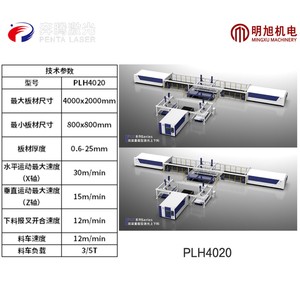 Système de robot linéaire de type lourd à chargement et déchargement automatisés Bentech Laser PLH3015 PLH4020 PLH6020 - Product Image 2