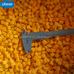Dés, cubes, tranches et morceaux de courge beurre congelés à haute teneur en Brix, idéaux pour la garniture de tartes - Product Image 2