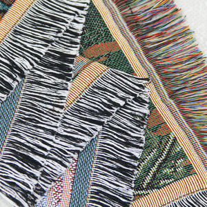 Manta Jacquard de Suministro Directo de Fábrica, MOQ 1 Pieza, Manta Decorativa para el <span class=keywords><strong>Hogar</strong></span> con Diseño de Animales, Tapiz Portátil - Product Image 5