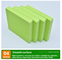 Feuilles de mousse PVC imperméables, taille personnalisée, échantillons A4 avec service de découpe, épaisseur 0,5-30 mm