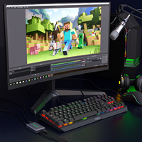 USB 3.0 4K 1080P Yayın Akışı OBS Kayıt Oyun Canlı Yayın Kaydı Web Kamerası HDR HDMI Video Yakalama Kartı, HDMI - USB