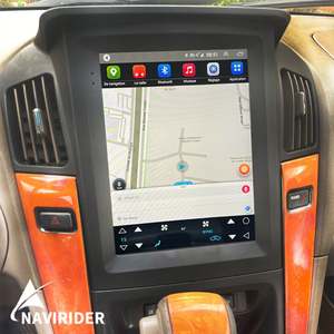 Radio para Auto con Pantalla Tesla Android 13 y Carplay para Lexus RX300 RX330 Toyota Harrier 1999 2001 2002, Estéreo, GPS, Reproductor Multimedia de Video - Product Image 1