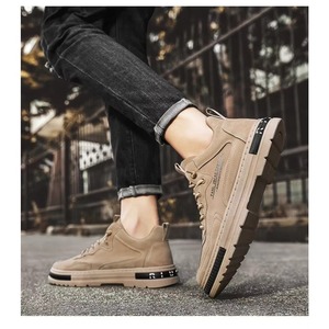 Chaussures décontractées de sport pour hommes en gros – Mocassins légers et respirants en polyester, imperméables, recyclables, antidérapants, à lacets - Product Image 4
