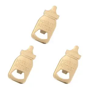 Bomboniere Solhui o bomboniere per bambini elegante scatola oro nuovo apribottiglie Design bottiglia di latte