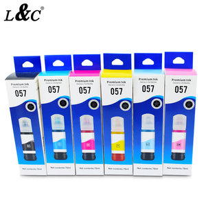<span class=keywords><strong>Encre</strong></span> de Recharge à Base d'Eau Teintée Couleurs Compatible Premium 056 057 107 108 574 pour Imprimante <span class=keywords><strong>Epson</strong></span> L8058 L8050 L18050 Eco Ink Tinta - Product Image 2