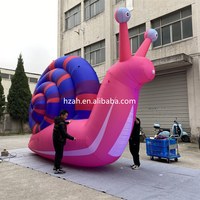 Escargot gonflable géant fait sur commande en gros pour la publicité extérieure