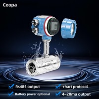 Débitmètre à turbine pour eau, gaz, liquide, gaz naturel, alcool, méthane, haute pression, insertion, affichage numérique, acier inoxydable DN32A