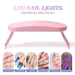 Foldable <b>Mouse</b> Light Nail Lamp Machine Mini LED Nail Lamp for Home Salon Tools Professional Nail Phototherapy Nail Lamp - Product Image 5