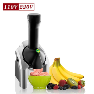 Machine à glace maison électrique, sorbetière, mixeur à smoothies, dessert glacé pour bébés et enfants - Product Image 2