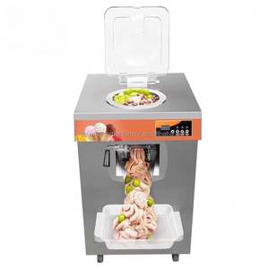 Machine à glace artisanale verticale à une fente pour sorbet et gelato, idéale pour les chariots de glaces mobiles - Product Image 1