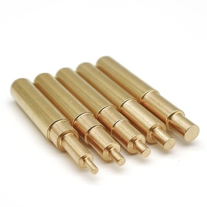 Manguitos huecos de latón moleteado y pasadores de latón macizo mecanizados por CNC a medida para accesorios internos electrónicos de instrumentos - Product Image 2