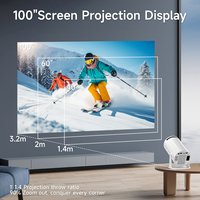 2025 el más nuevo HY300 Pro Mini proyector portátil inteligente Android WIFI 4K Full Hd proyectores al aire libre Home Theater Video Game Proyector
