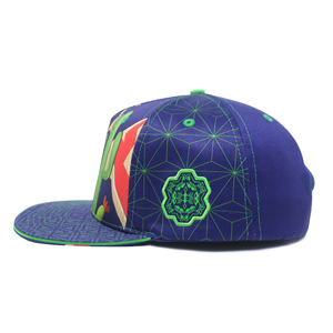 Gorra de Béisbol Unisex de Alta Calidad con Diseño Moderno y Elegante con Estampado de Cactus en Color Brillante, Estilo Hip POP Urbano - Product Image 3