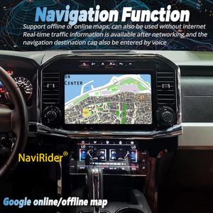 Pantalla LCD de 13.3+10 Pulgadas para Aire Acondicionado, para Ford F150 2009-2014, Reproductor Multimedia Android 15 para Auto, Carplay Inalámbrico, Estéreo, DSP, GPS, BT - Product Image 5