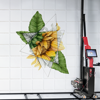 TCP1000 Imprimante à jet d'encre UV à mur vertical 3D mise à niveau Imprimante industrielle automatique 10 ans de protection solaire sans décoloration