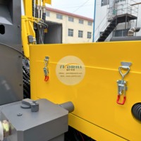 Machine de forage de puits sur remorque entièrement hydraulique YKT-200, foreuse DTH de 200 m pour l'alimentation en eau des villages et les projets de puits agricoles