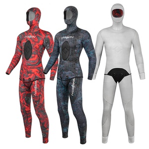 Divestar tùy chỉnh ngụy trang OEM 3mm 5mm CR Neoprene traje de buceo lớp phủ titan spearfishing wetsuits người lớn - Product Image 3