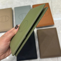 Porte-documents de voyage en cuir PU avec logo personnalisé, passeport pour une expérience de voyage élégante