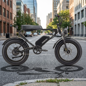 Bicicleta Eléctrica Estilo Ciclomotor de Nivel Básico MEELOD DK200 - Product Image 3