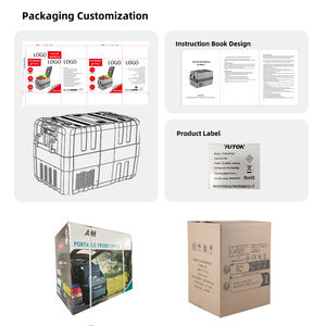 12v מקרר מדחס <span class=keywords><strong>70l</strong></span> מקרר מחנאות אזור כפול עבור מכונית סירה - Product Image 4