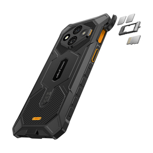 Ulefone Rugking 3 Pro หน้าจอ 6.56 นิ้ว แบตเตอรี่ 5700mAh หน่วยความจำ 8GB+128GB กล้องหลัง 48MP กล้องหน้า 8MP รองรับ 4G ซิมคู่ NFC ระบบปฏิบัติการ Android 15 ชาร์จเร็ว 10W หน้าจอ 120Hz - Product Image 2