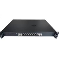 Sintonizador de TV digital IPTV 16 en 1 HD MI IP a modulador RF CATV de 16 canales ISDB-T DVBT Modulador