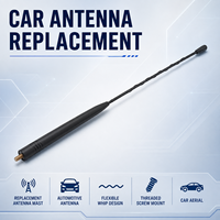 Antenne de voiture universelle flexible, longue spirale filetée, pour toit, remplacement OEM personnalisé pour auto et SUV