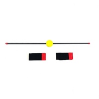 SwingPerfect - Entrenador de Alineación de Brazos para Golf, Varilla de Fibra de Carbono, Corrector de Muñeca para Práctica de Putt, 60 cm