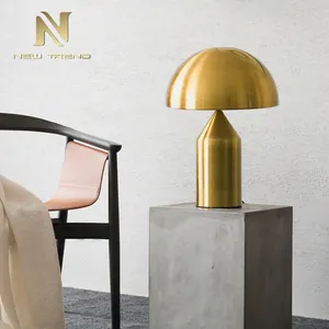 High Quality Residential Decoration Living Room Bedroom Gold Iron LED Table Lamp
