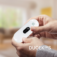 Moniteur ECG personnel Wellue DuoEK S Affiche les ECG en temps réel sur un écran OLED Enregistrement ECG de qualité médicale Application gratuite IOS/Android