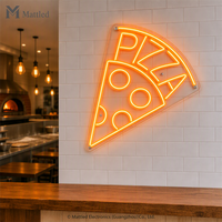 Enseigne néon LED Pizza, décoration murale pour pizzeria, restaurant, boutique, bar, cuisine, lampe alimentaire lumineuse