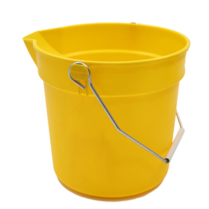 Commercial Cleaning <strong>Bucket</strong> and Mop 14QT Heavy Duty Plastic <strong>Bucket</strong> with <strong>Fill</strong> Lines - Product Image 1
